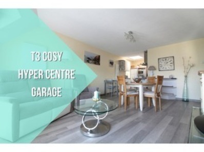 Location Appartement spacieux 4 personnes avec garage, centre ville